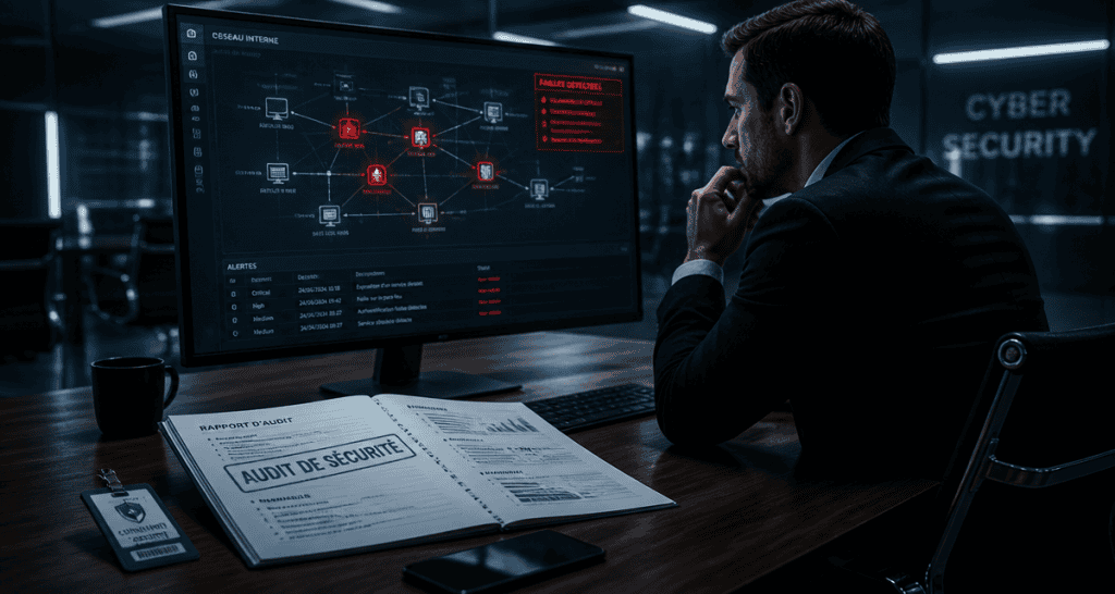 Comment faire un audit de sécurité informatique, consultant analyse réseau