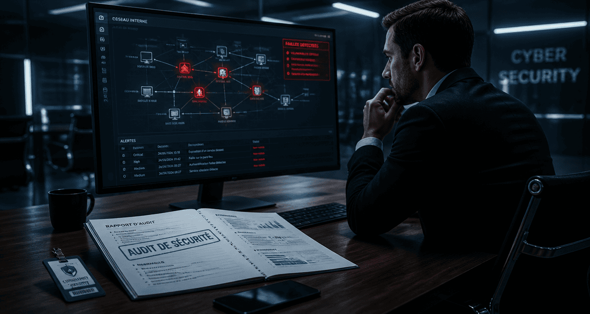 Comment faire un audit de sécurité informatique, consultant analyse réseau