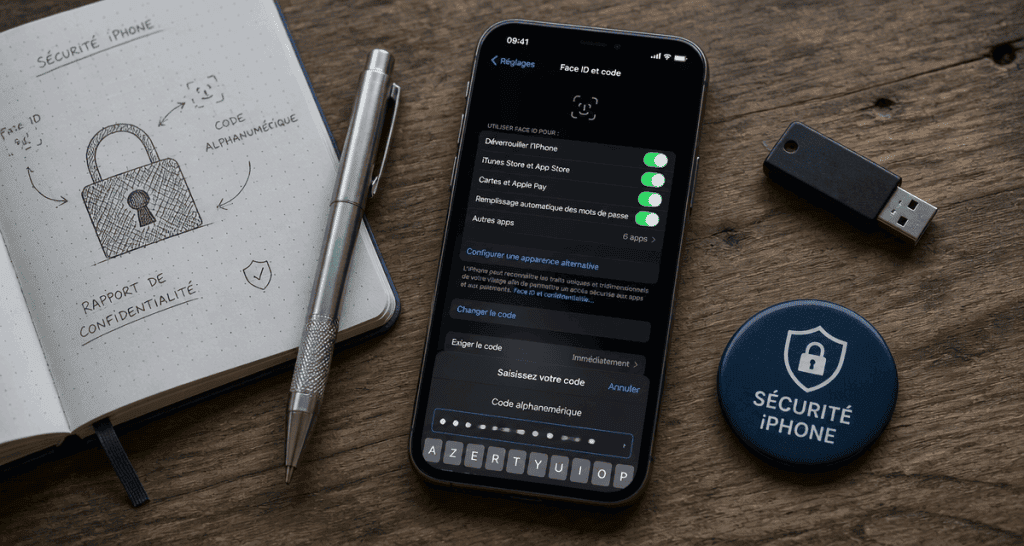 comment protéger son iphone contre le piratage écran sécurité