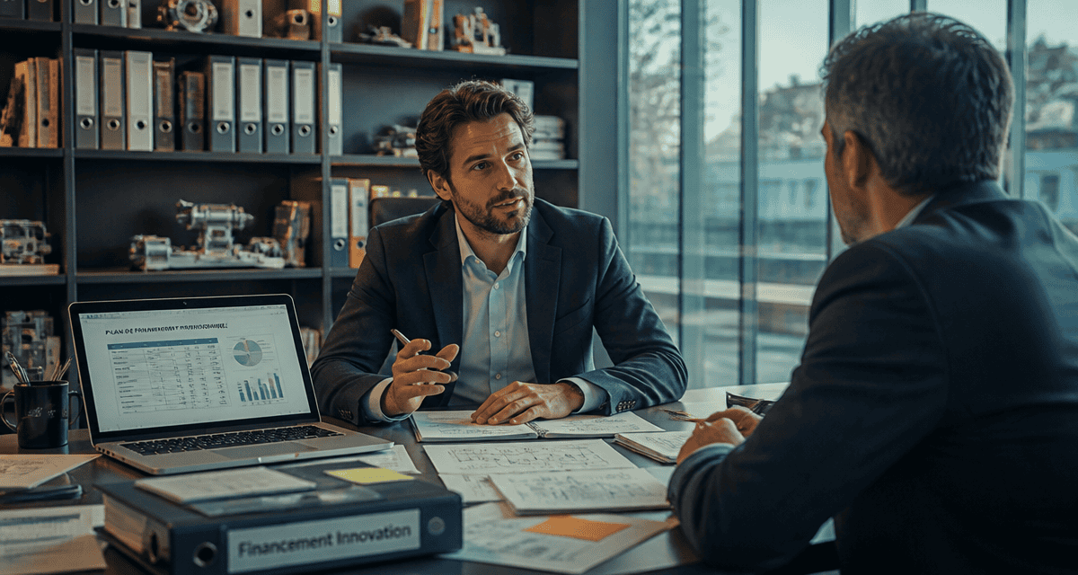 consultant en financement de l'innovation au bureau