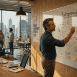 entrepreneurs-in-residence tableau blanc startup