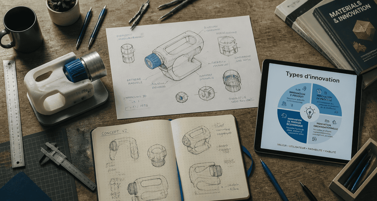 exemple d'innovation sur bureau créatif