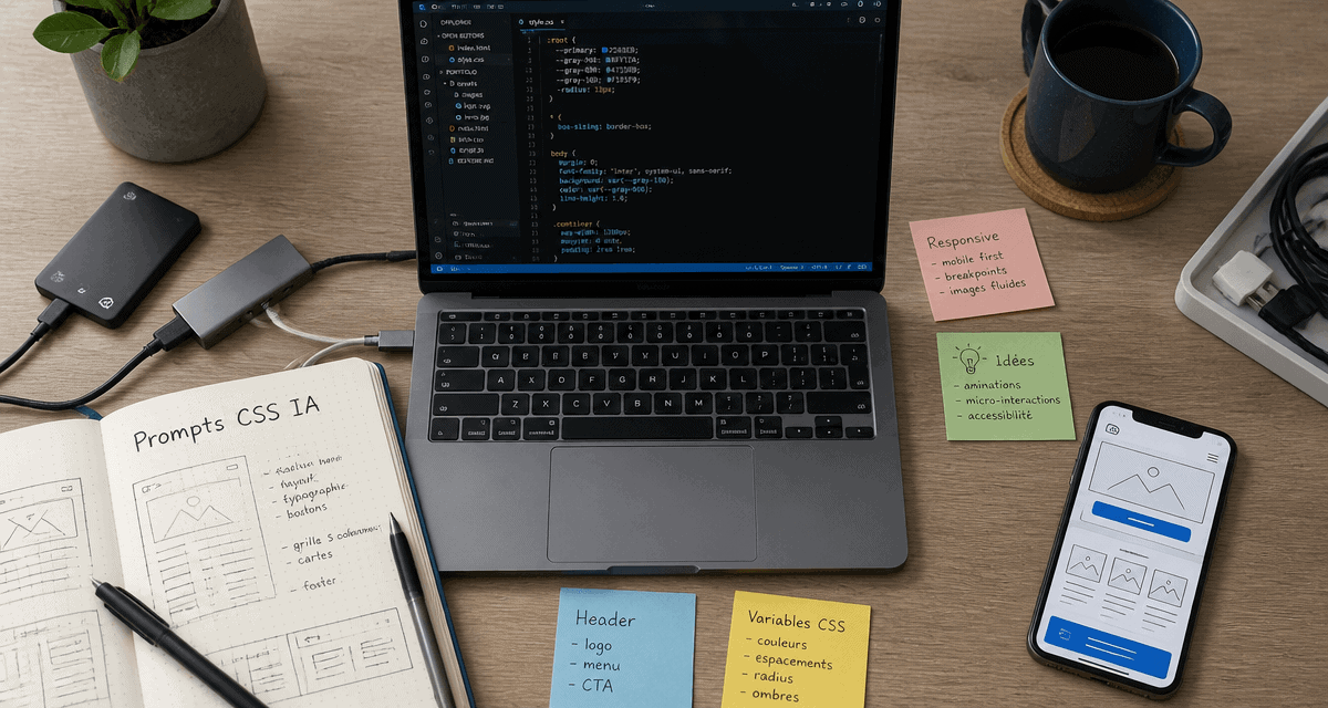 bureau développeur ia pour css
