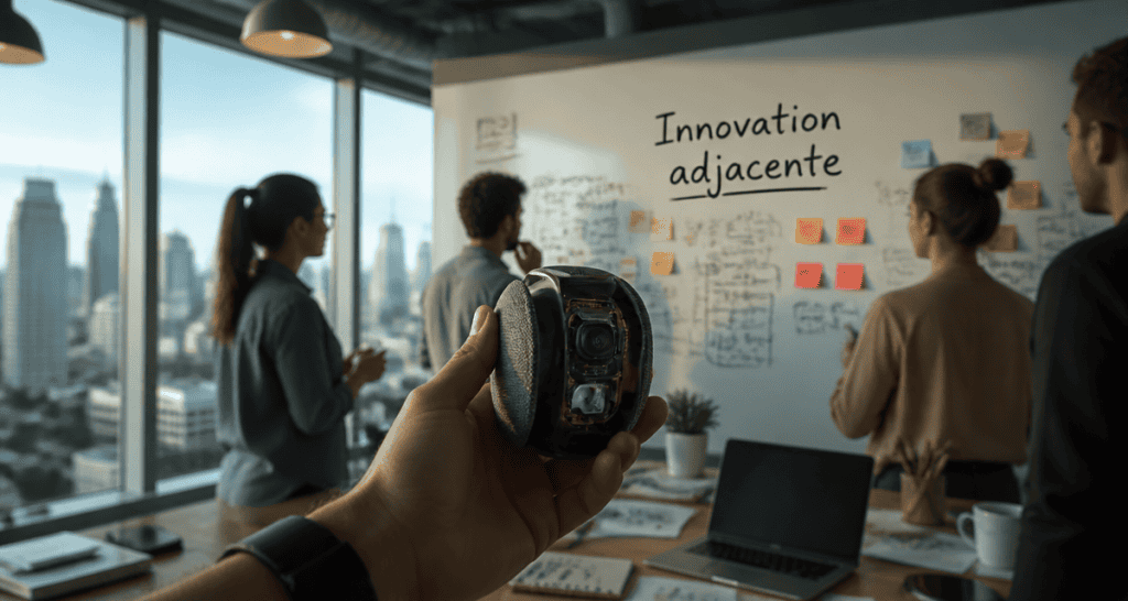 innovation adjacente brainstorming open space