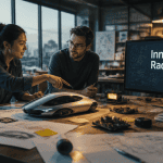 réunion innovation radicale au bureau
