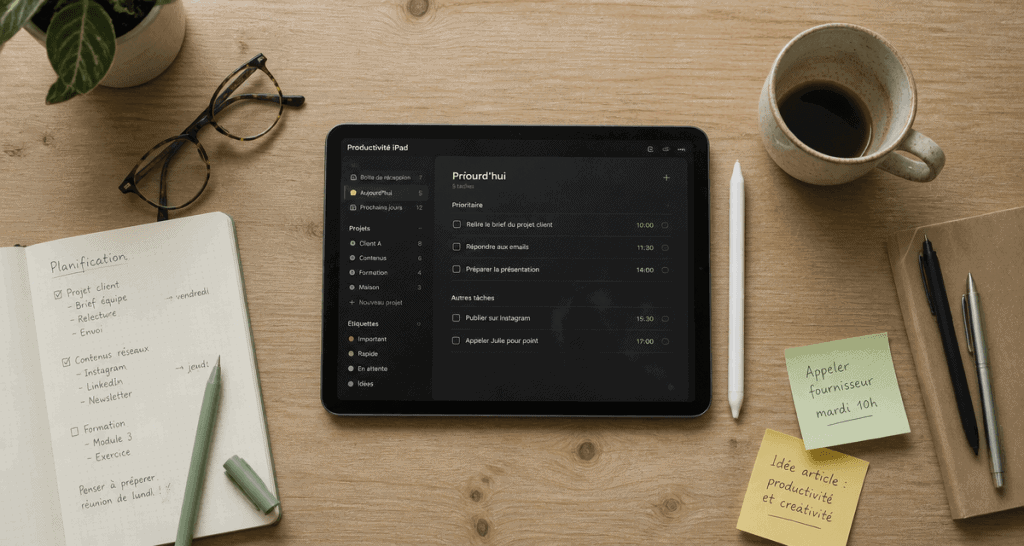 ipad meilleures applications productivité bureau