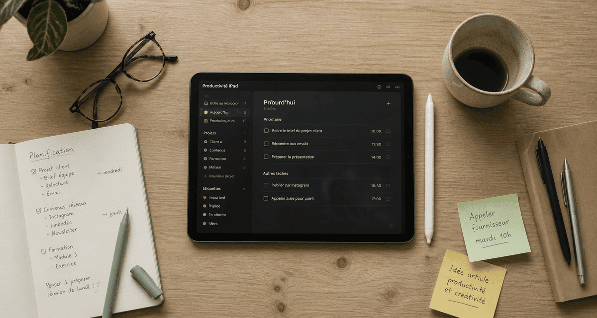 ipad meilleures applications productivité bureau