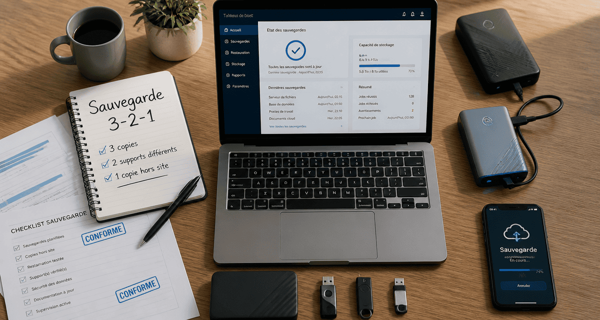 solution de sauvegarde entreprise ordinateur et disques