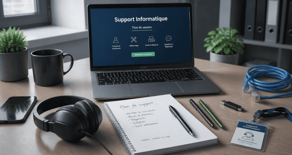 technicien assistance informatique bureau support