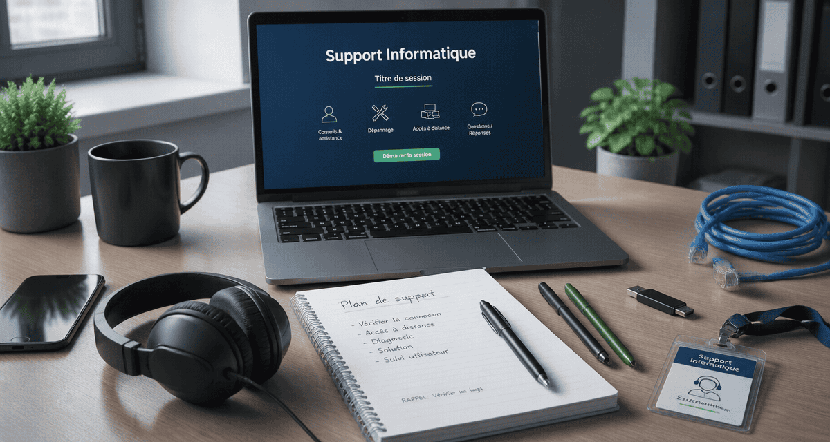 technicien assistance informatique bureau support