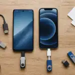 cle usb sur telephone android et iphone