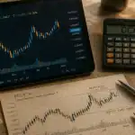 Cours des crypto : graphique candlestick et volatilité