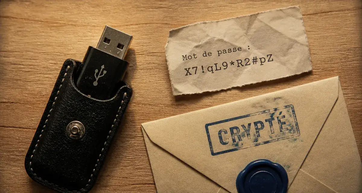 Crypter clé USB : protéger des données sensibles