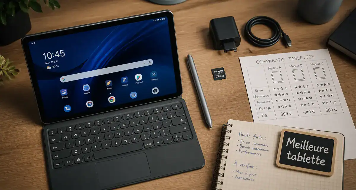 Meilleur tablette : critères de performance et modèles à éviter