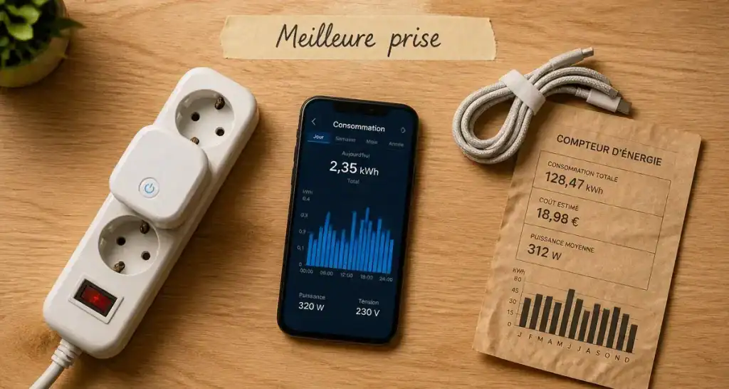 Meilleure prise connectée 16A avec suivi d’énergie