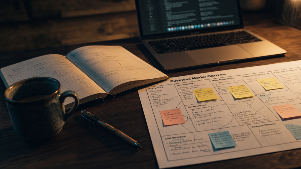 Avis formation business model canvas accelera, business plan et étude de marché