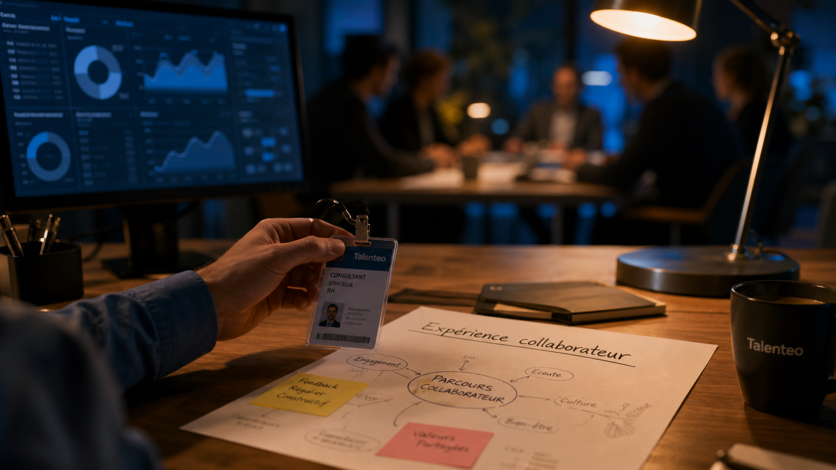 Expérience collaborateur de recrutement à départ