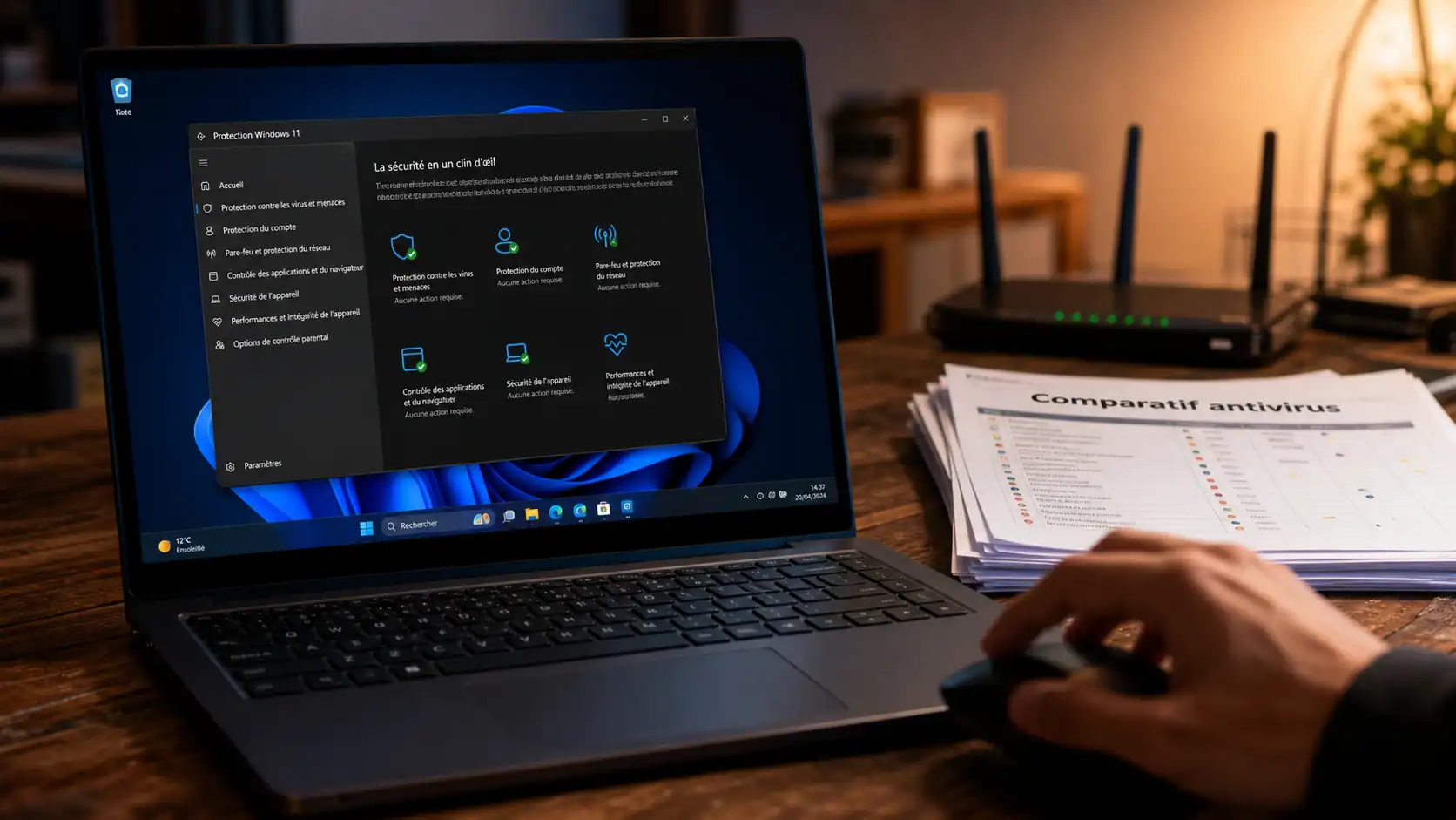 Meilleur antivirus Windows 11 : protection PC Windows 11