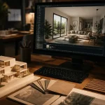 Formation Twinmotion : rendu 3D intérieur réaliste bureau d’agence