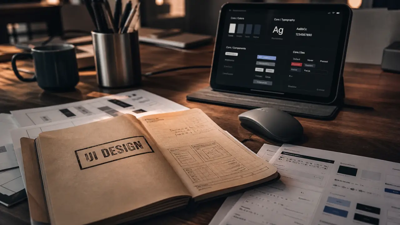 Formation UI design Figma : portfolio RNCP