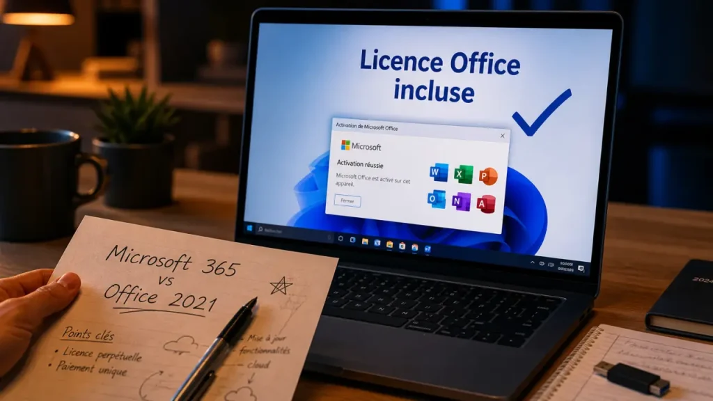 Meilleur ordinateur portable avec pack Office intégré : licence incluse ou piège préinstallé ?