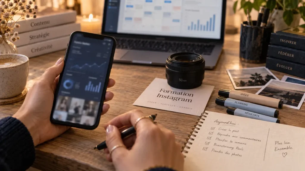 Formation Instagram en ligne : choisissez selon votre objectif, votre budget et votre accompagnement