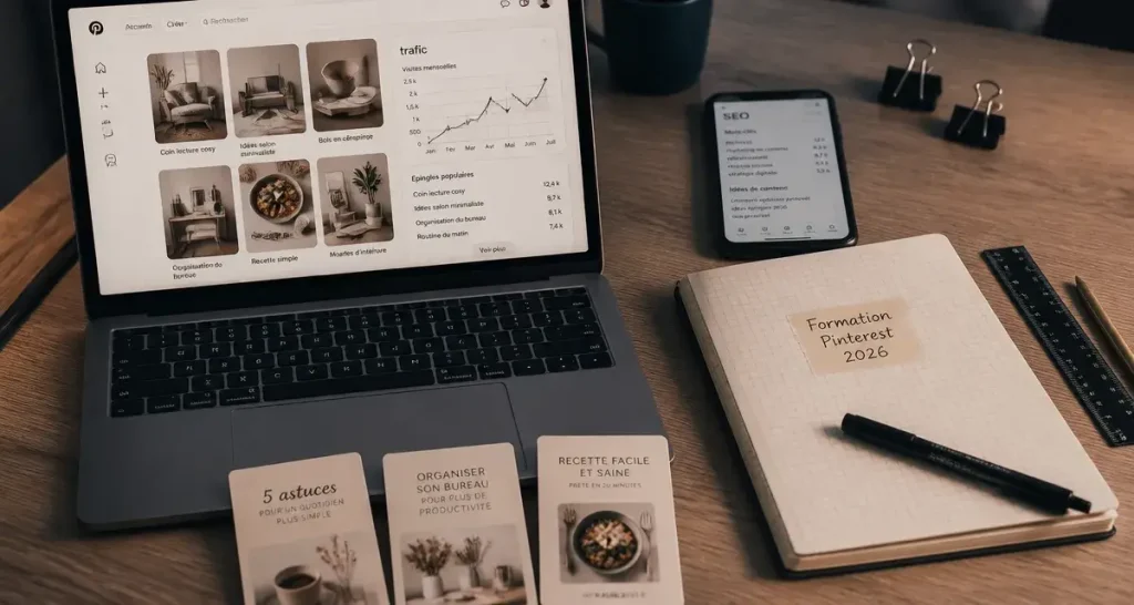 Formation Pinterest en ligne : comment choisir, financer et rentabiliser votre stratégie