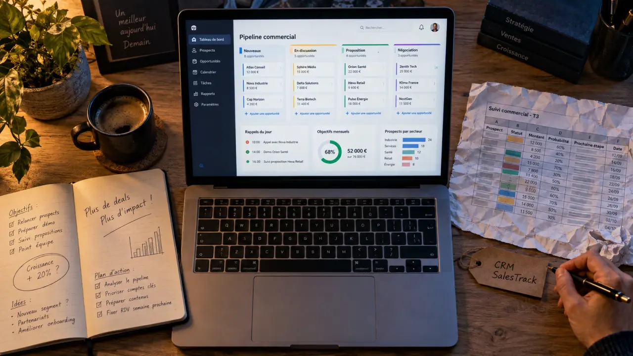 Avis logiciel crm SalesTrack Evolution : 29 € par utilisateur